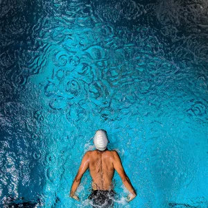 Leistungssport Schwimmer